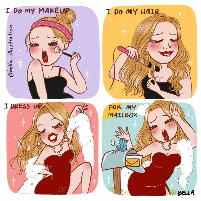 Artist Speaks The Truth About The Struggles Girls Deal With (40 New Pics)