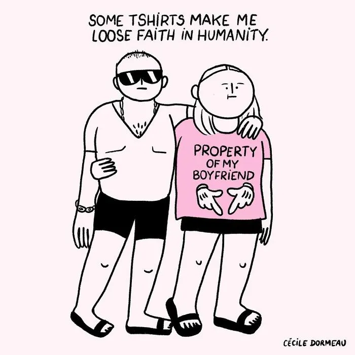 French Artist Creates Illustrations That Challenge Society's Standards For Women (30 New Pics)