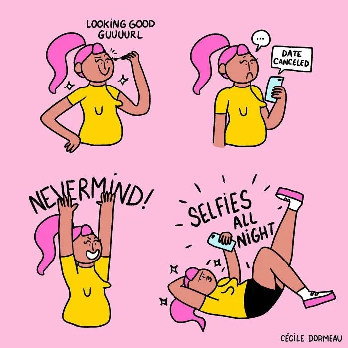 French Artist Creates Illustrations That Challenge Society's Standards For Women (30 New Pics)