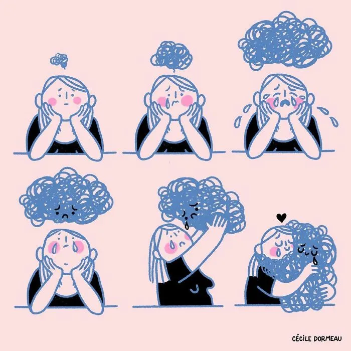 Esta artista francesa crea ilustraciones que desafían los estándares sociales para las mujeres (15 imágenes nuevas)