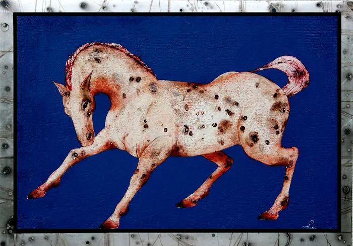 I'm An Artist From Florence, And I Express My Passion For Horses Through My Artworks (9 Pics)