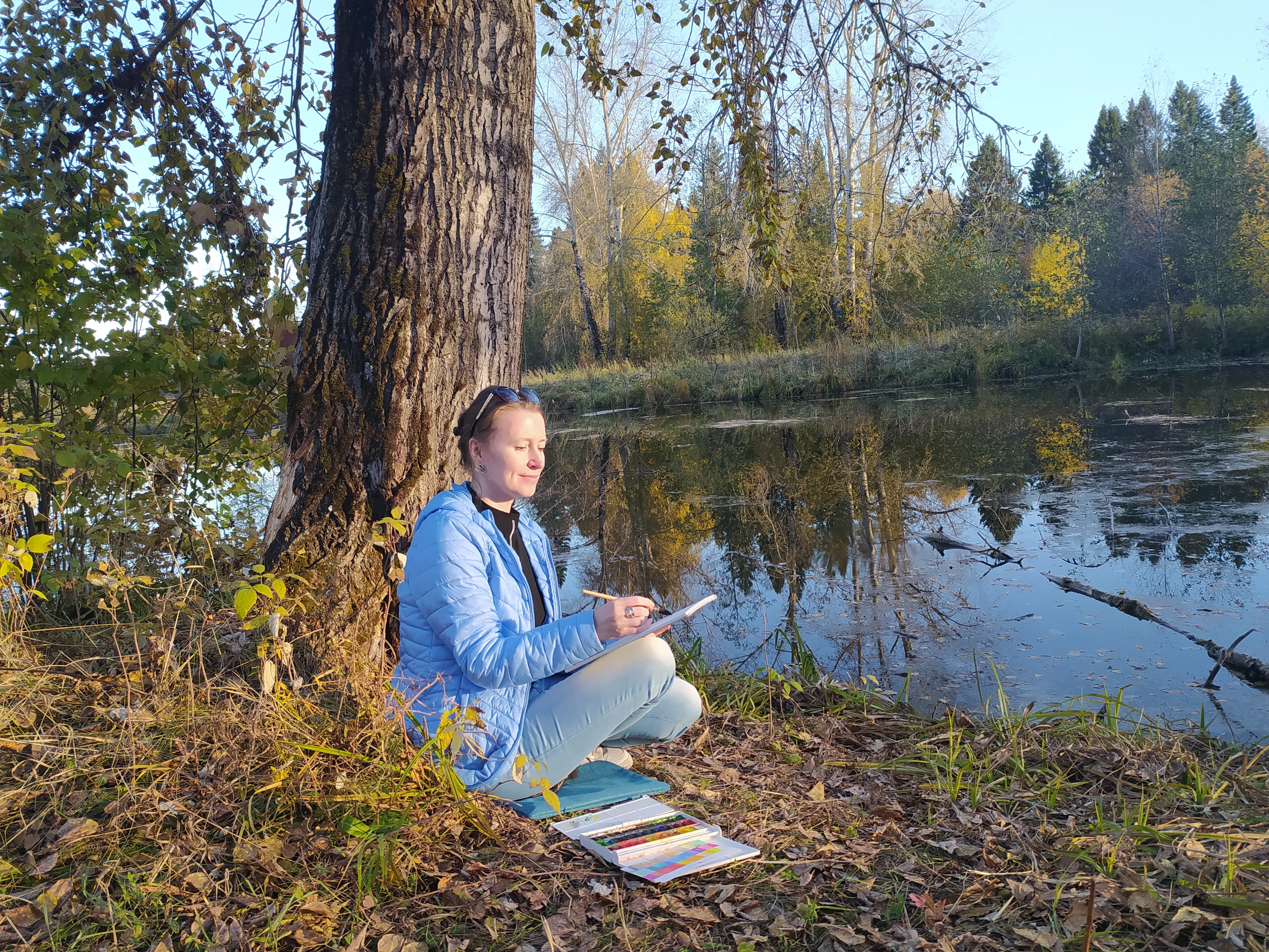 "Autumn Is Not A Time To Be Sad, It's Time To Go To The Plein Air."