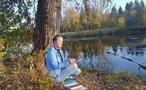 "Autumn Is Not A Time To Be Sad, It's Time To Go To The Plein Air."