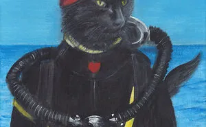 I Painted 13 More Cat Portraits Of Boo For A 2022 Calendar To Raise Funds For Cat Rescue Organizations