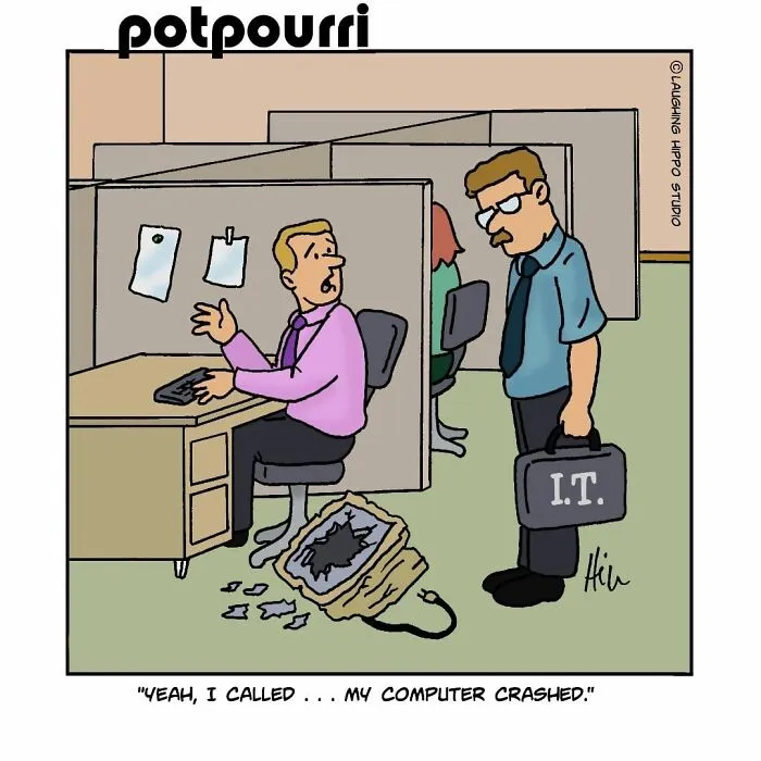 30 One-Panel Comics That Might Brighten Your Day By Laughing Hippo Studio