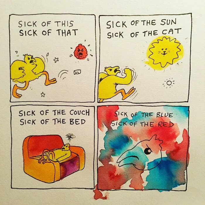 70 Comics That Breach The Topics Of Depression, Love And Hope By Bjenny Montero