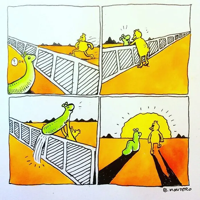 70 Comics That Breach The Topics Of Depression, Love And Hope By Bjenny Montero