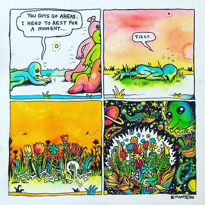 70 Comics That Breach The Topics Of Depression, Love And Hope By Bjenny Montero