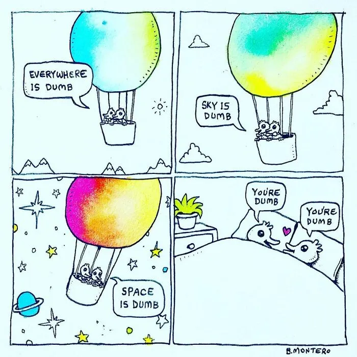 70 Comics That Breach The Topics Of Depression, Love And Hope By Bjenny Montero