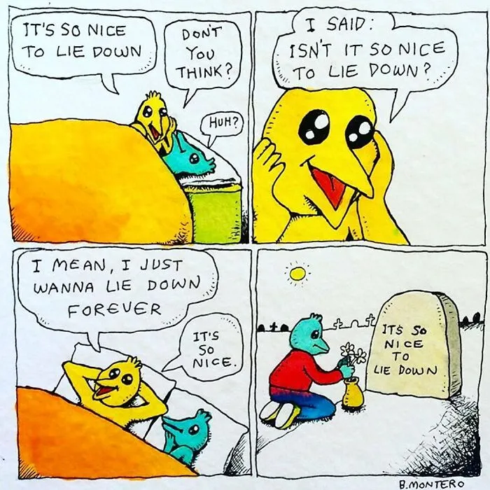 70 Comics That Breach The Topics Of Depression, Love And Hope By Bjenny Montero