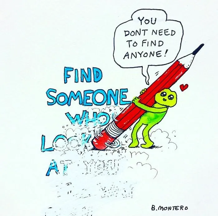 70 Comics That Breach The Topics Of Depression, Love And Hope By Bjenny Montero