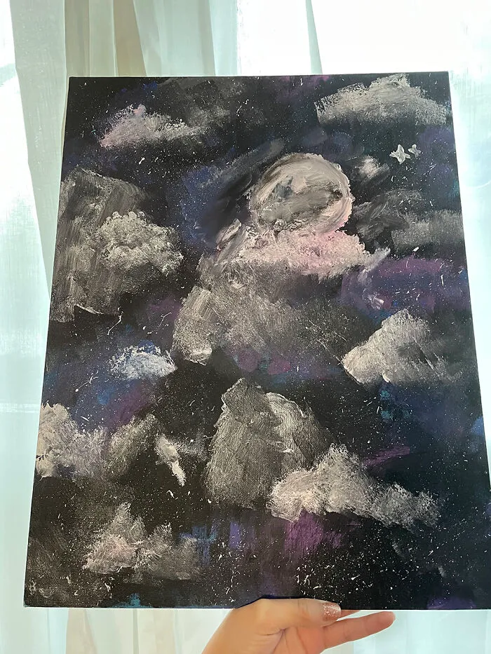 A Painting I Had Made For My Grandmother Before She Died. It Always Reminds Me Of Her