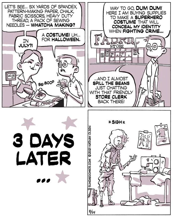 I Want To Make You Laugh With These 30 Silly And Nerdy Comics I Made (New Pics)