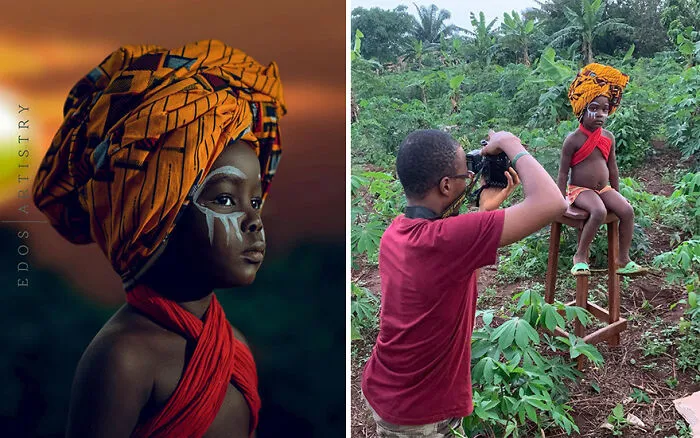 Nigerian Photographer Exposes The Truth Behind His Instagram-Worthy Photos (30 Pics)