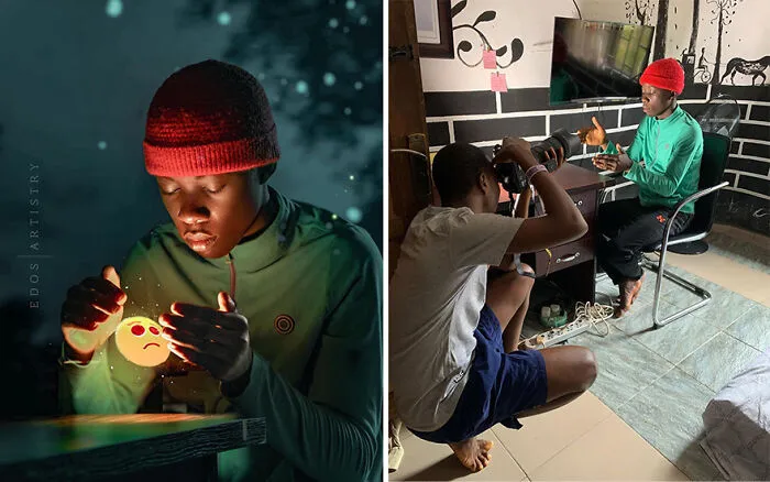 Nigerian Photographer Exposes The Truth Behind His Instagram-Worthy Photos (30 Pics)