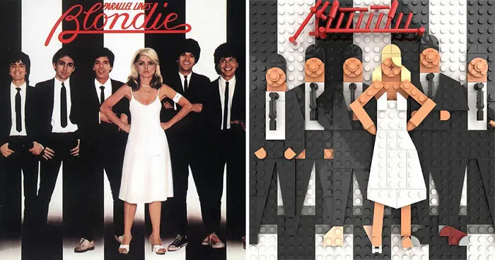 Artist Recreates Popular Music Albums With LEGO, And They're Surprisingly Accurate (30 Pics)