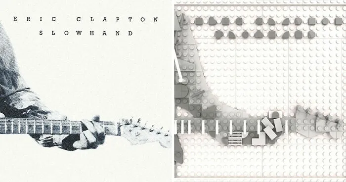 Artist Recreates Popular Music Albums With LEGO, And They're Surprisingly Accurate (30 Pics)