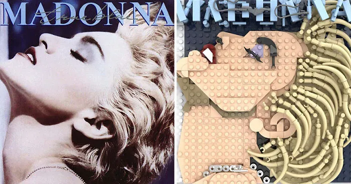 Artist Recreates Popular Music Albums With LEGO, And They're Surprisingly Accurate (30 Pics)