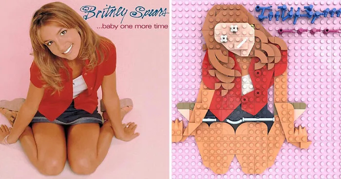 Artist Recreates Popular Music Albums With LEGO, And They're Surprisingly Accurate (30 Pics)