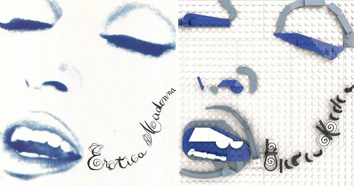 Artist Recreates Popular Music Albums With LEGO, And They're Surprisingly Accurate (30 Pics)
