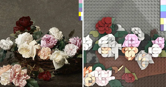 Artist Recreates Popular Music Albums With LEGO, And They're Surprisingly Accurate (30 Pics)