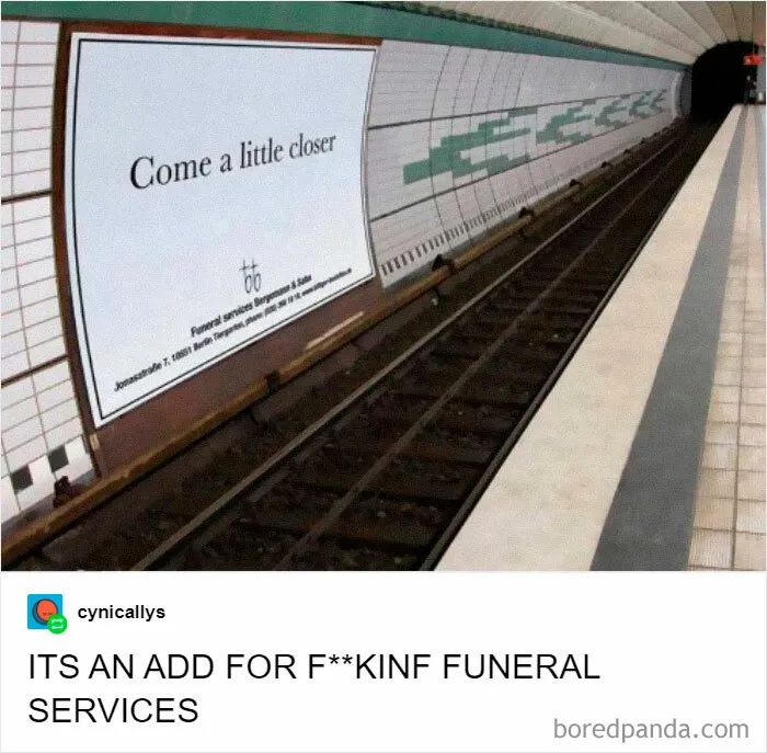 40 Best 'Ads With Threatening Auras' Shared On This Hilarious Facebook Group
