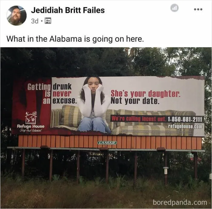 40 Best 'Ads With Threatening Auras' Shared On This Hilarious Facebook Group