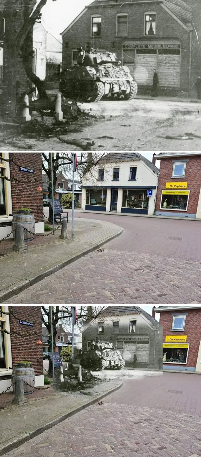 English Tank In The Streets Of My Town, 1945-2021