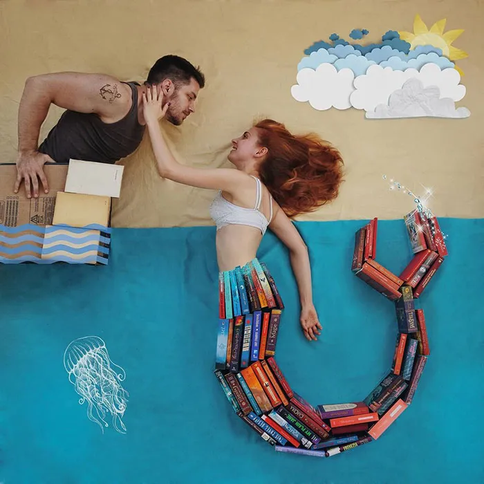 Bibliophile And Photographer Combines Two Hobbies In 30 Impressive Installations