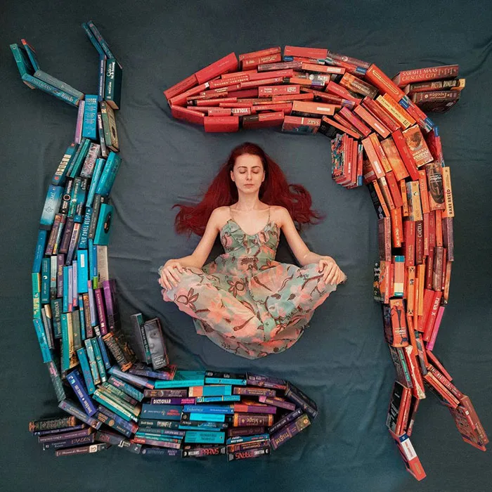 Bibliophile And Photographer Combines Two Hobbies In 30 Impressive Installations