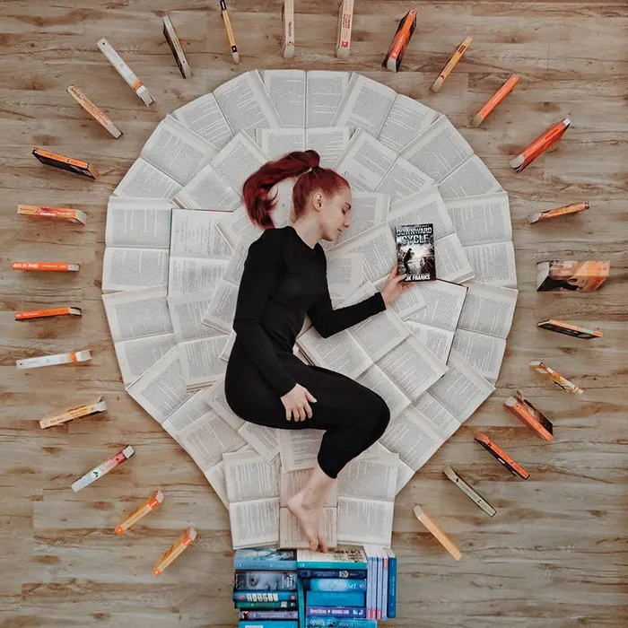 Bibliophile And Photographer Combines Two Hobbies In 30 Impressive Installations