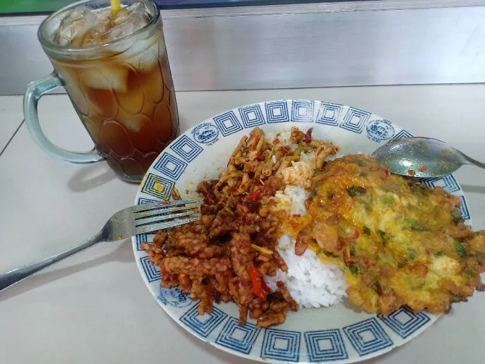 Rice Dish From Warteg