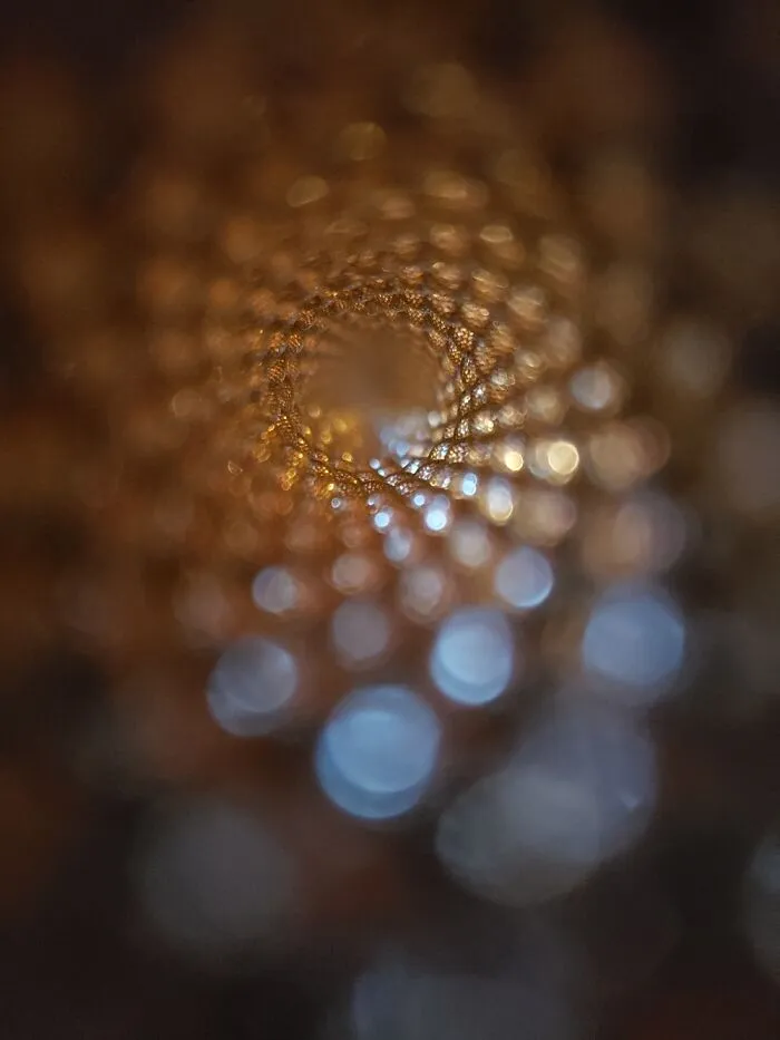 Inside Of A Bucky Ball Tube!