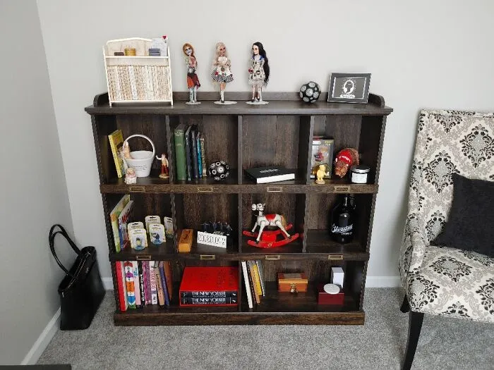 My Bookcase In My New Home Office