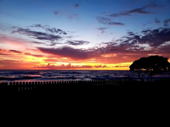 A Beautiful Sunrise In The Marshall Islands