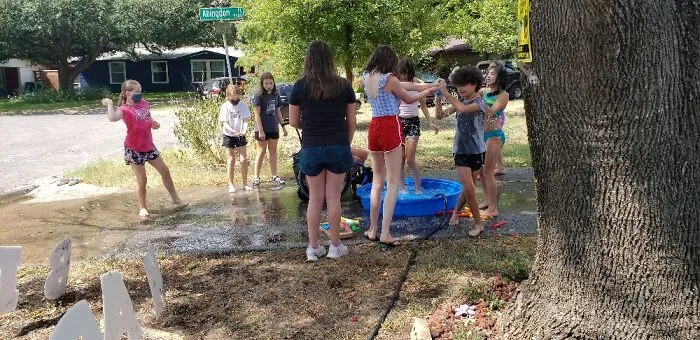 Birthday Water Balloon Fight