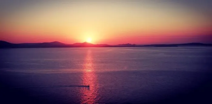 Sunset In Santorini, Greece. Hag Good Times Island Hopping.