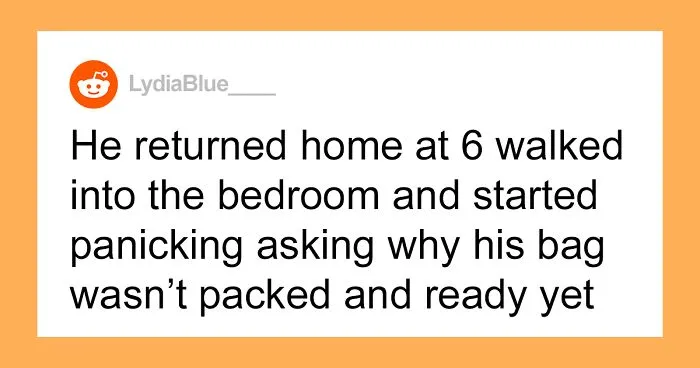 "He Begged But I Said No": Wife Asks If She's In The Wrong After Her Husband Misses His Flight Since She Didn't Pack His Suitcase
