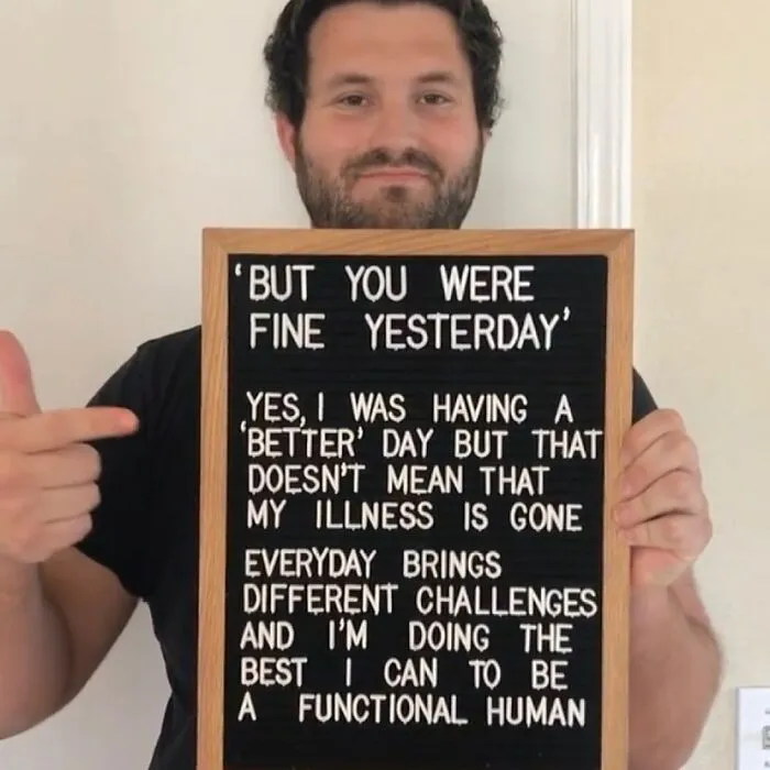 Esta cuenta de Instagram crea conciencia sobre lo que atraviesan las personas con enfermedades crónicas todos los días y aquí están 20 de las mejores fotos