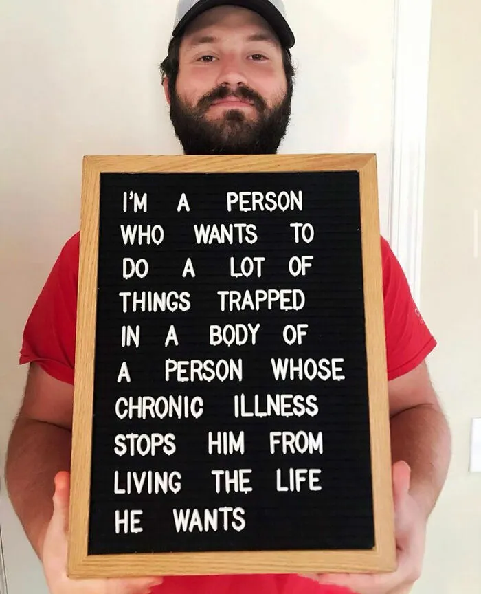 Esta cuenta de Instagram crea conciencia sobre lo que atraviesan las personas con enfermedades crónicas todos los días y aquí están 20 de las mejores fotos