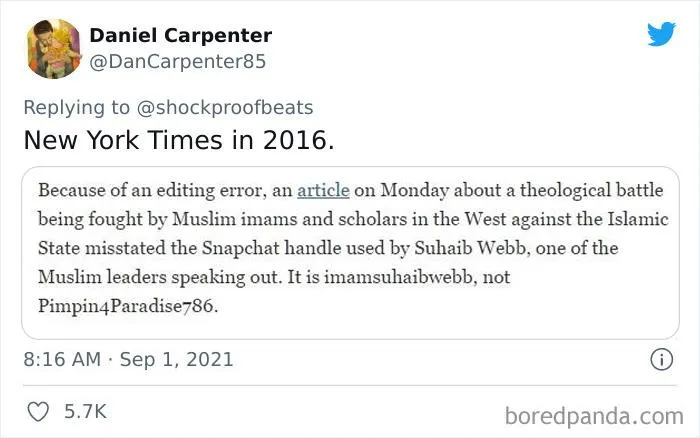 People On Twitter Are Sharing The Biggest Newspaper Fails That Resulted In Hilarious Corrections (30 Pics)