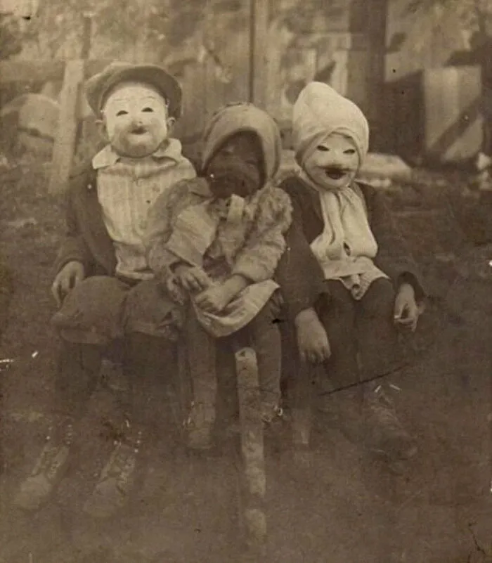 Halloween, principios de 1900