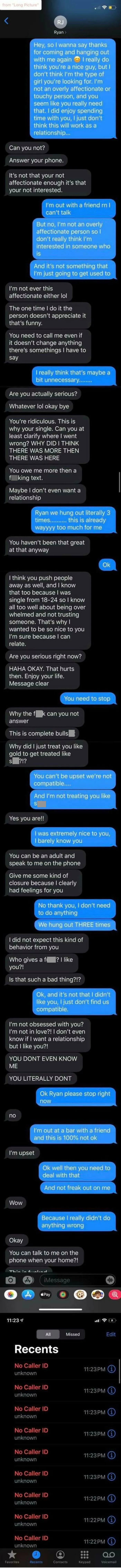 I Blocked Him But He Keeps Calling Me From Restricted Numbers...