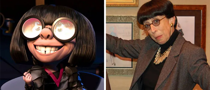20 Personajes de Disney cuyo diseño se inspiró en personas reales