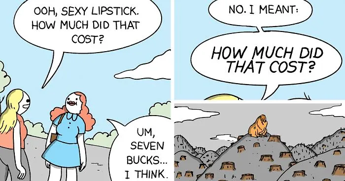 Well-Known Comic Artists And Celebs Raise Awareness About What Endangers Animals In The Hope Of ‘Rewriting Extinction’ (9 Comics)