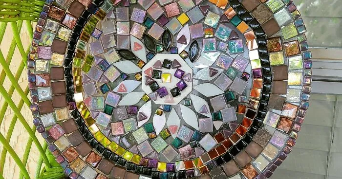I Make Repurposed Plate Suncatchers (3 Pics)