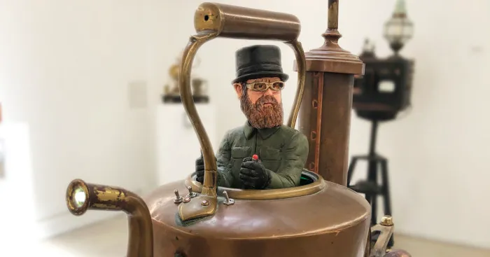 I Make Fantasy Vehicles From Discarded Machines And Found Objects