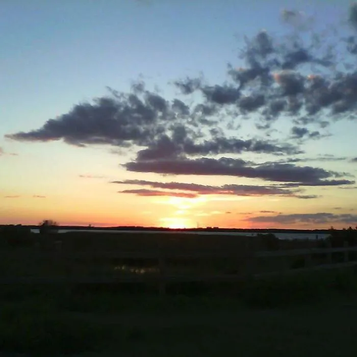 Fort Fisher, Nc At Sunset