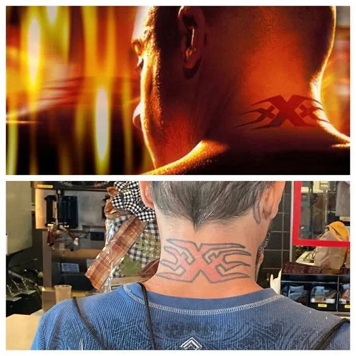 El otro día, en McDonald’s, ví al hombre en la foto de abajo. Pensé que era Vin Diesel