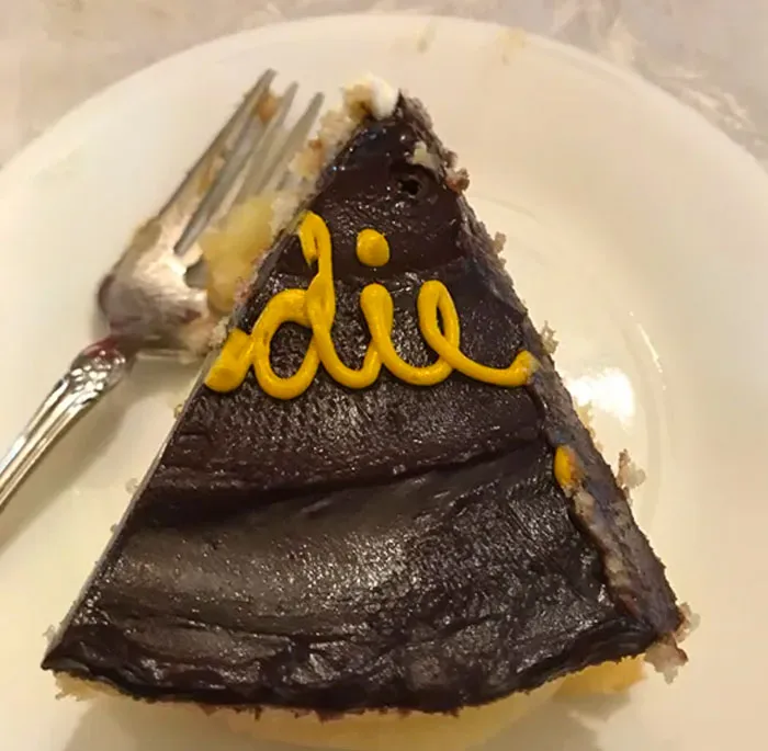 Mother-In-Law Just Served Me This Piece Of Cake